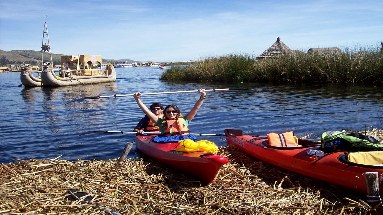 Kayaking At Lake Titicaca foto 10