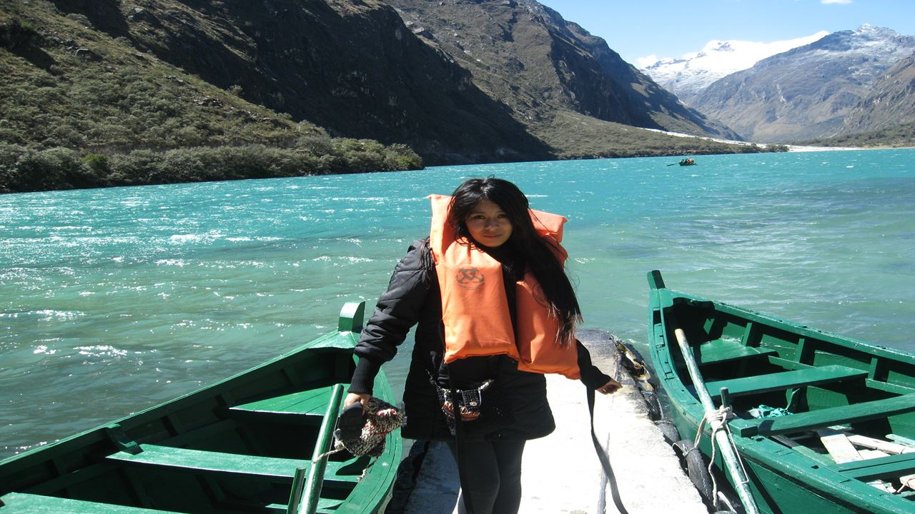 Lagoa Llanganuco foto 3