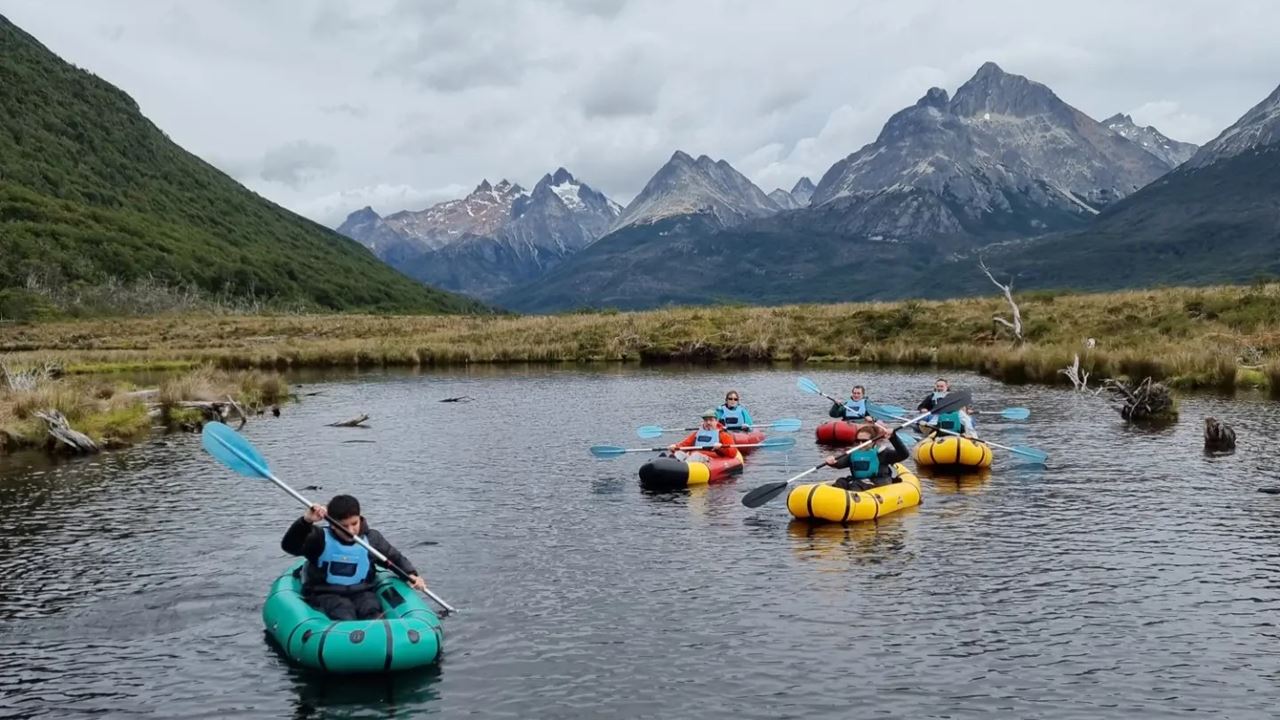 Packrafting In The Olivia River (2)
