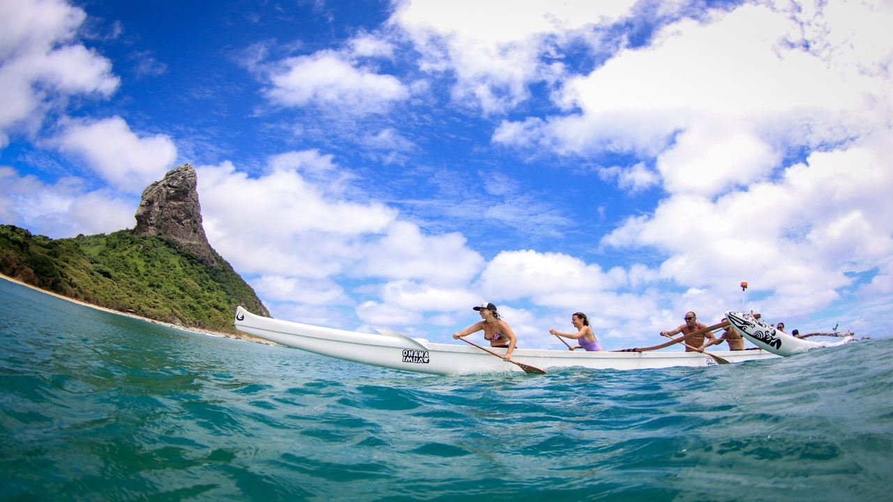 Passeio Em Canoa Havaiana foto 1