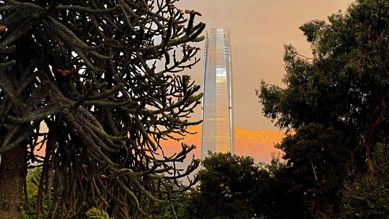 Sunset Sky Costanera Y Templo Baha`í (7)