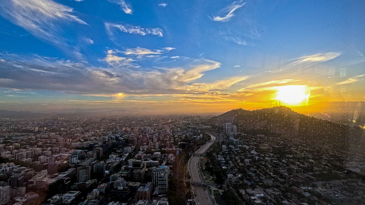 Sunset Sky Costanera Y Templo Baha`í (8)
