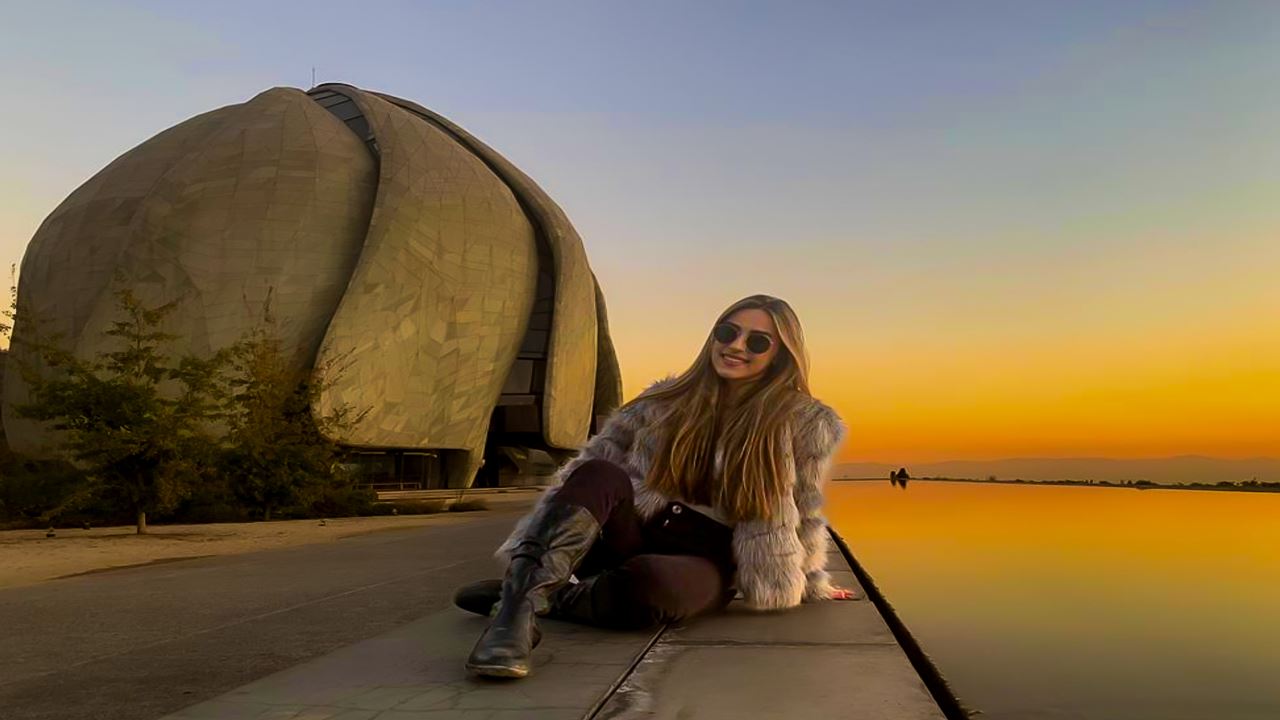 Sunset Sky Costanera Y Templo Baha`í (2)