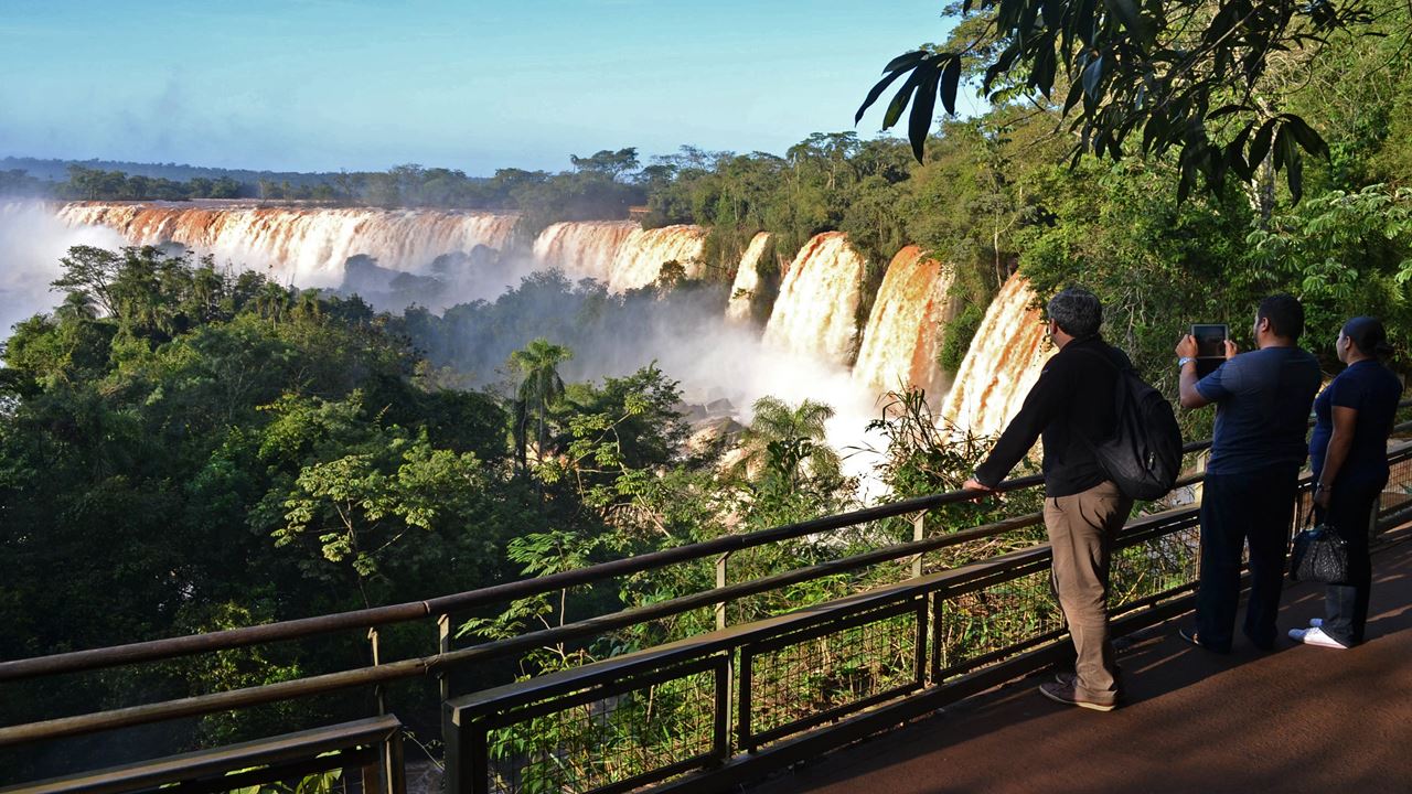 Chutes D`iguazú Côté Argentin Et Brésilien foto 2