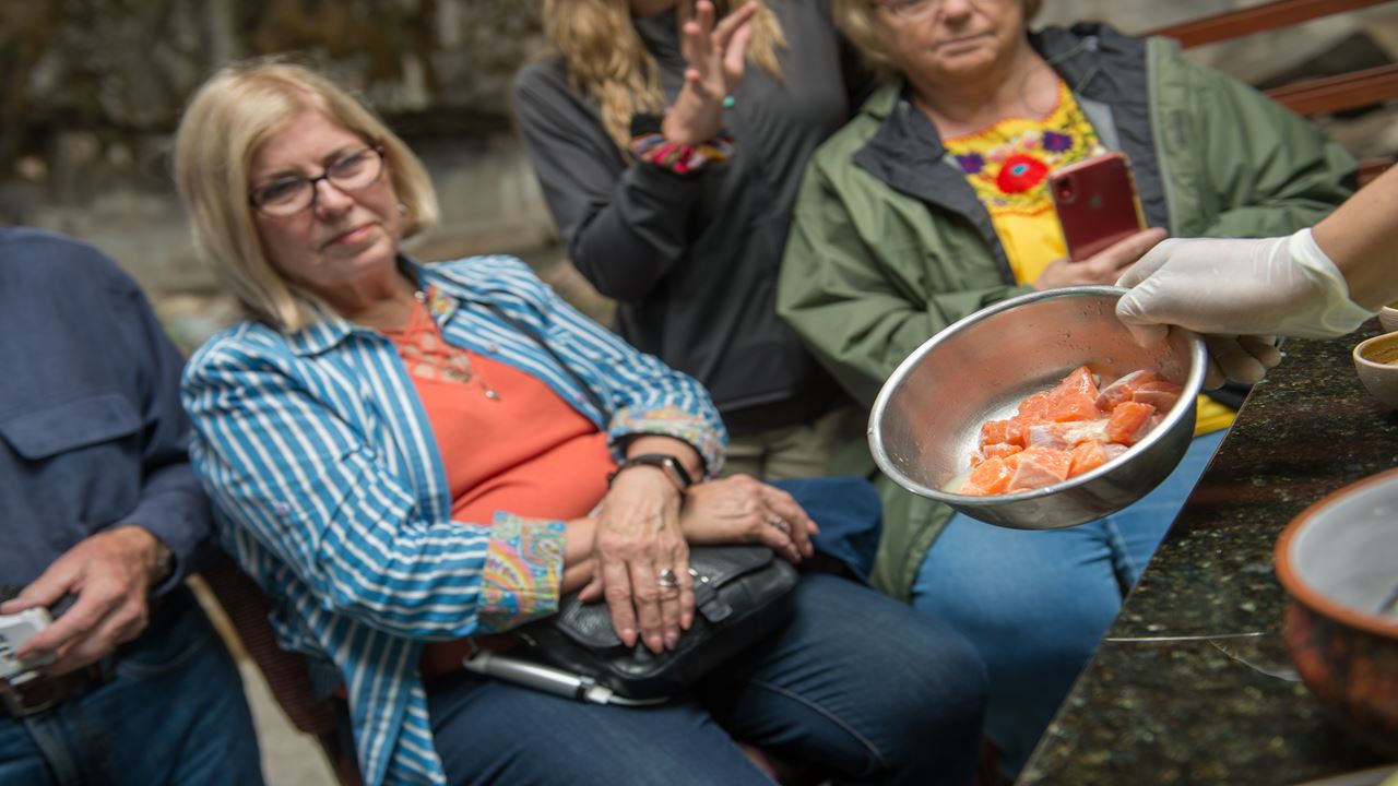 Cours De Cuisine Ceviche À Aguas Calientes foto 3