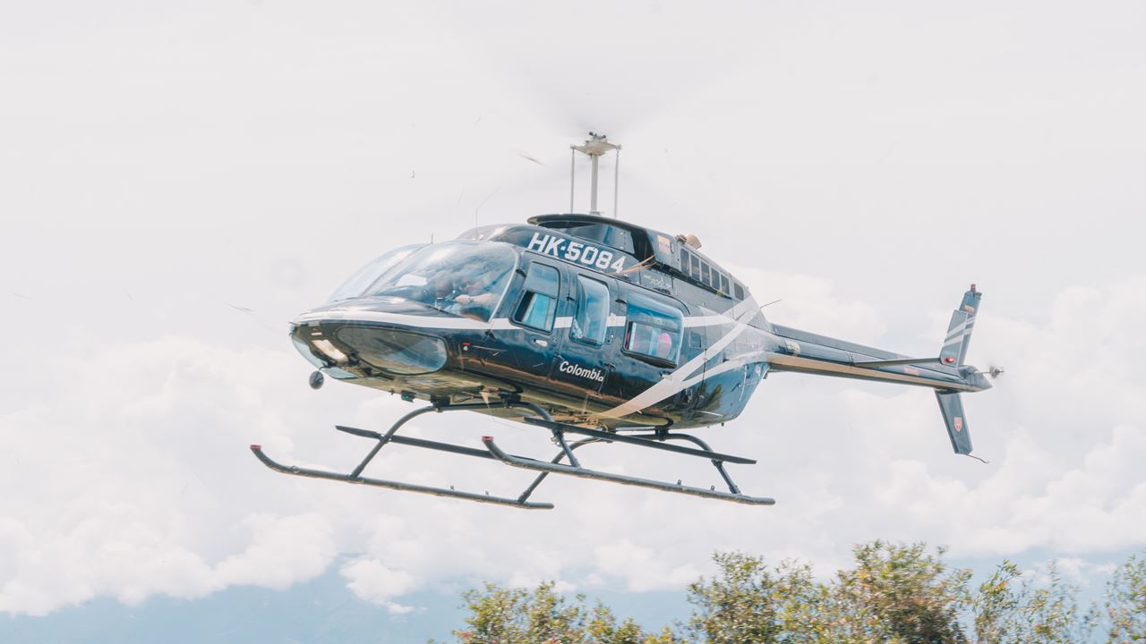 Helicopter Flight Chicamocha Canyon foto 7