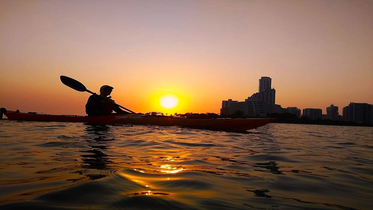 Coucher De Soleil À Carthagène En Kayak foto 4