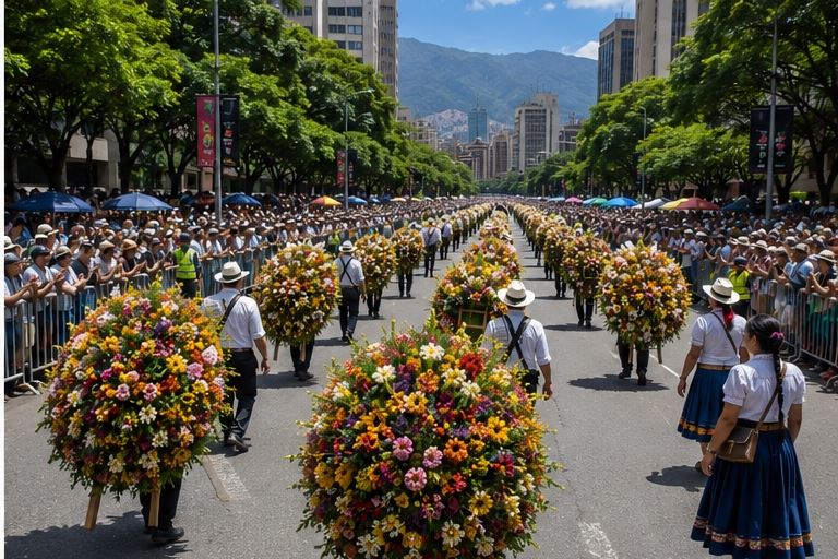 Flower Festival: Parade Of Flower Growers foto 6