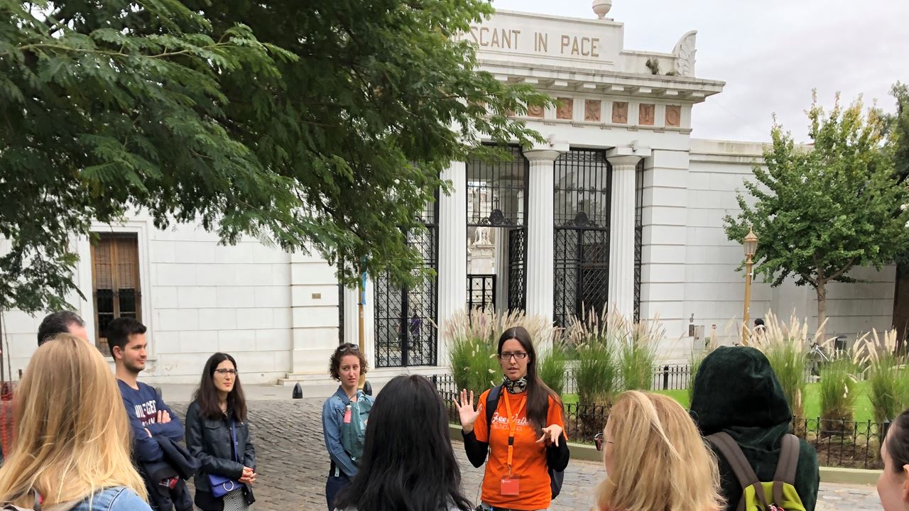 Rundgang Über Den Friedhof Recoleta foto 3
