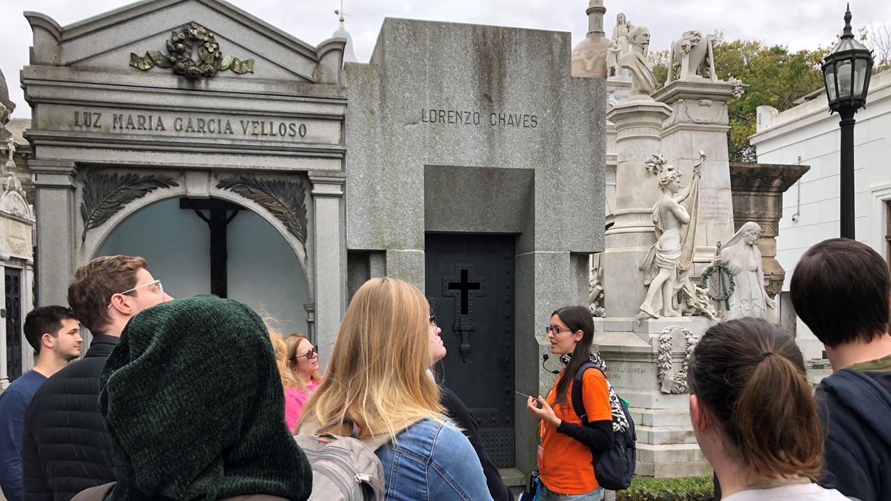 Rundgang Über Den Friedhof Recoleta foto 4