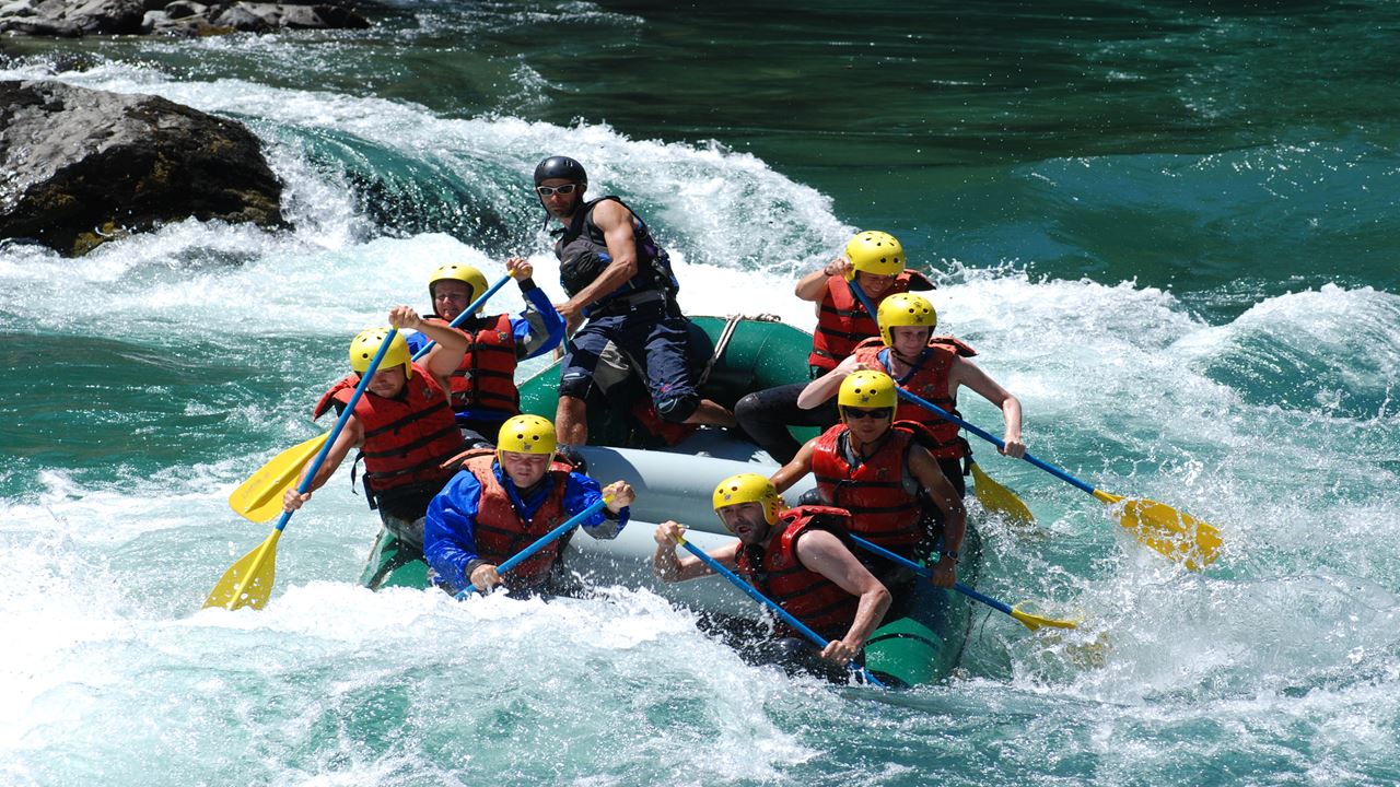 Rafting Auf Dem Rio Limay foto 4