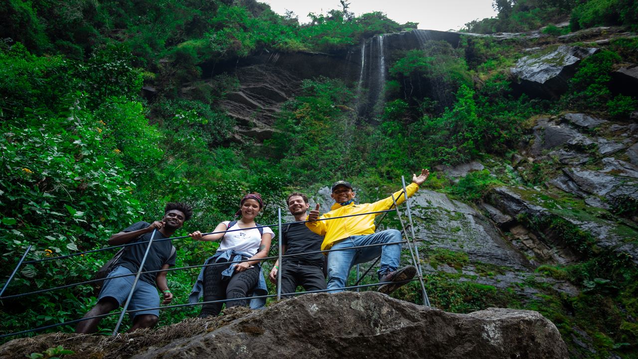 Guadalupe-hügel Und La Chorrera-wasserfall, Wandern Und Entspannung foto 3