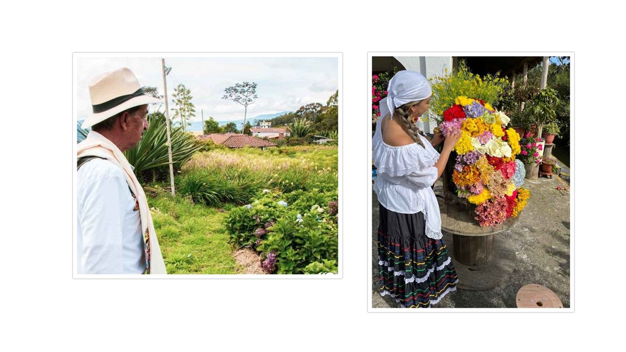 Visite Des Silleteros À Santa Elena - Foire Aux Fleurs 2024 foto 3