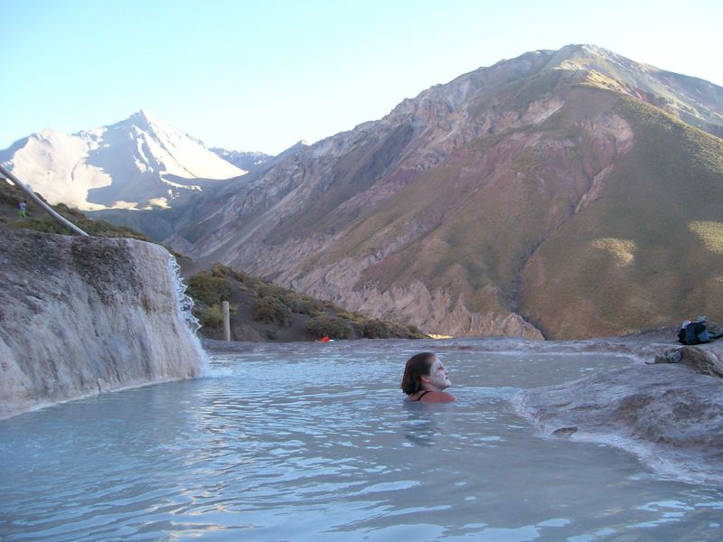 Trekking Al Volcán San José Con Termas Baños De Colina (11)