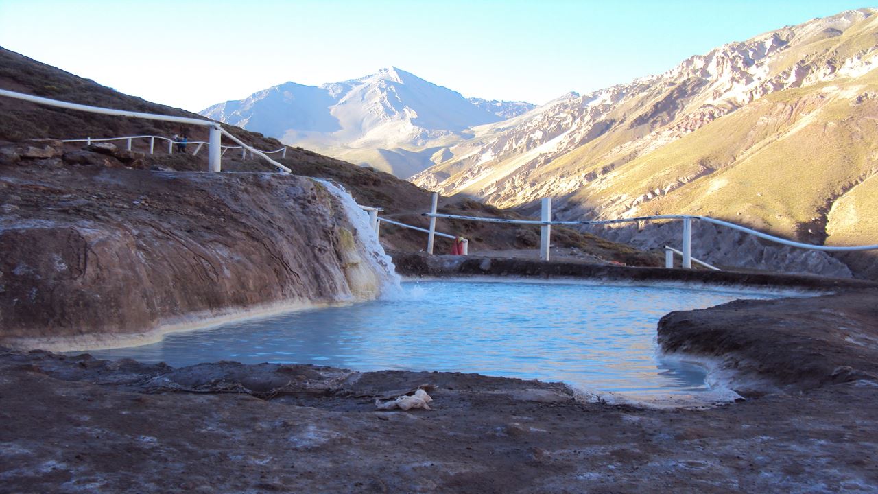 Trekking Al Volcán San José Con Termas Baños De Colina (12)