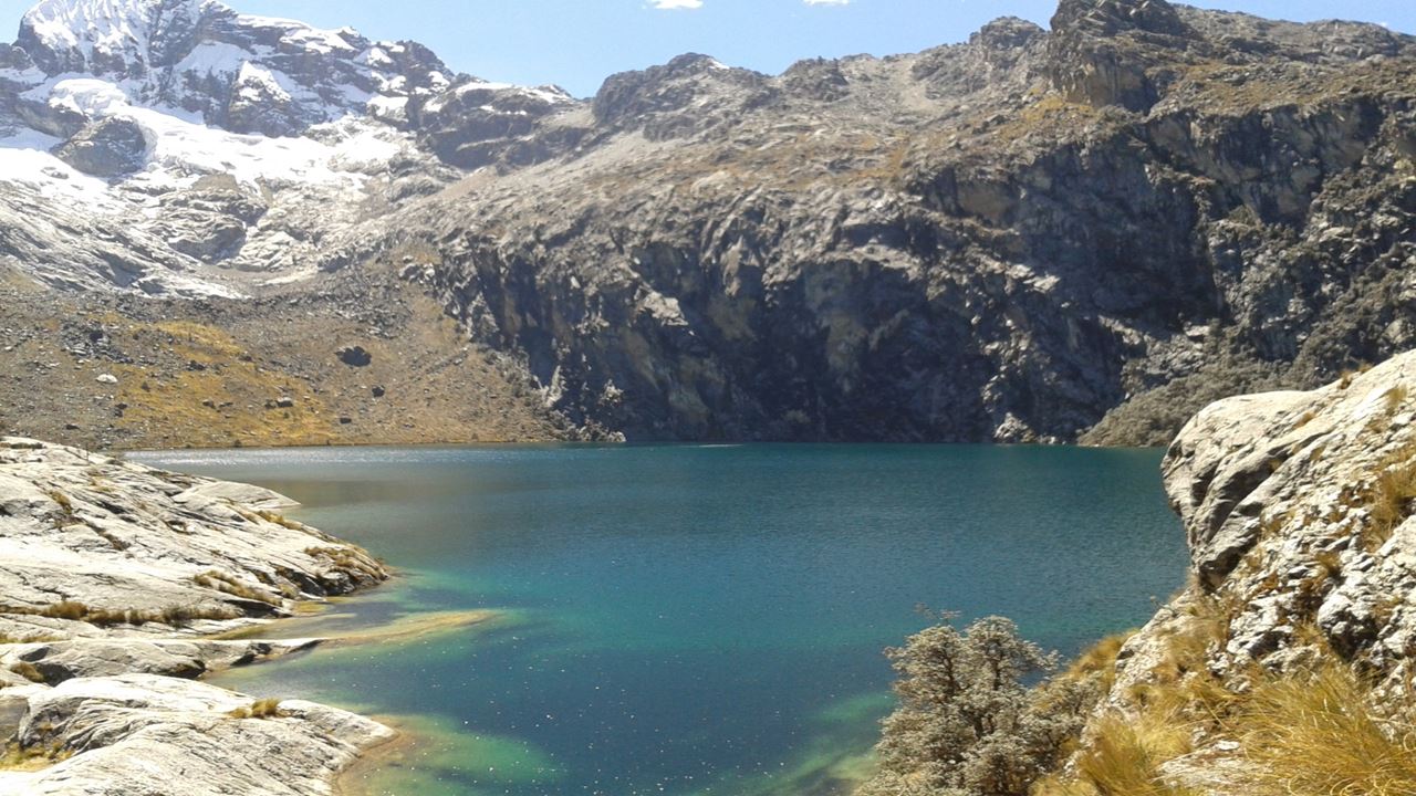 Lagoa Churup No Parque Nacional Huascaran foto 10