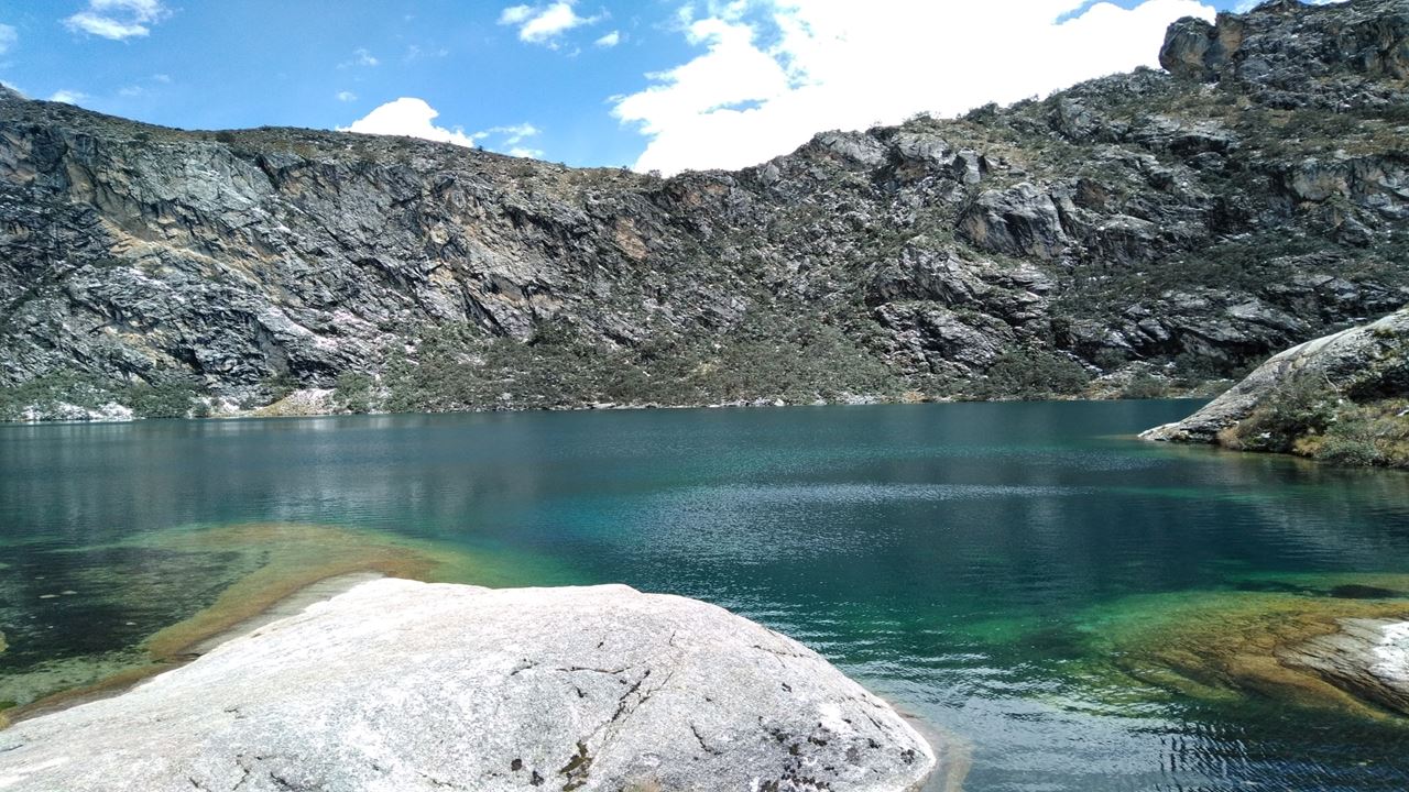 Lagoa Churup No Parque Nacional Huascaran foto 6
