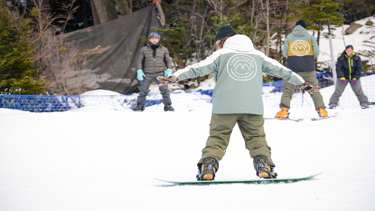 Bautismo De Nieve En Cerro Martial