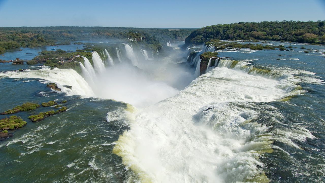 Argentine Falls + Brazilian Falls