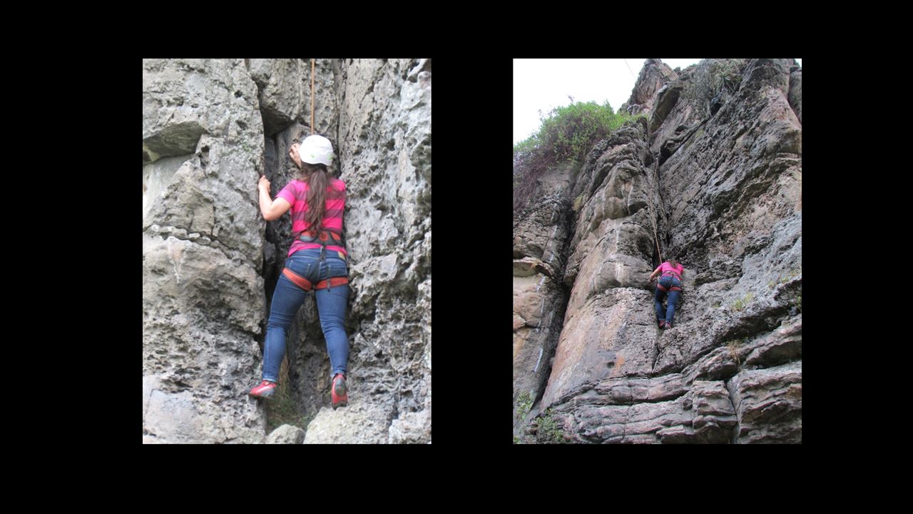 Escalada En Las Rocas De Suesca