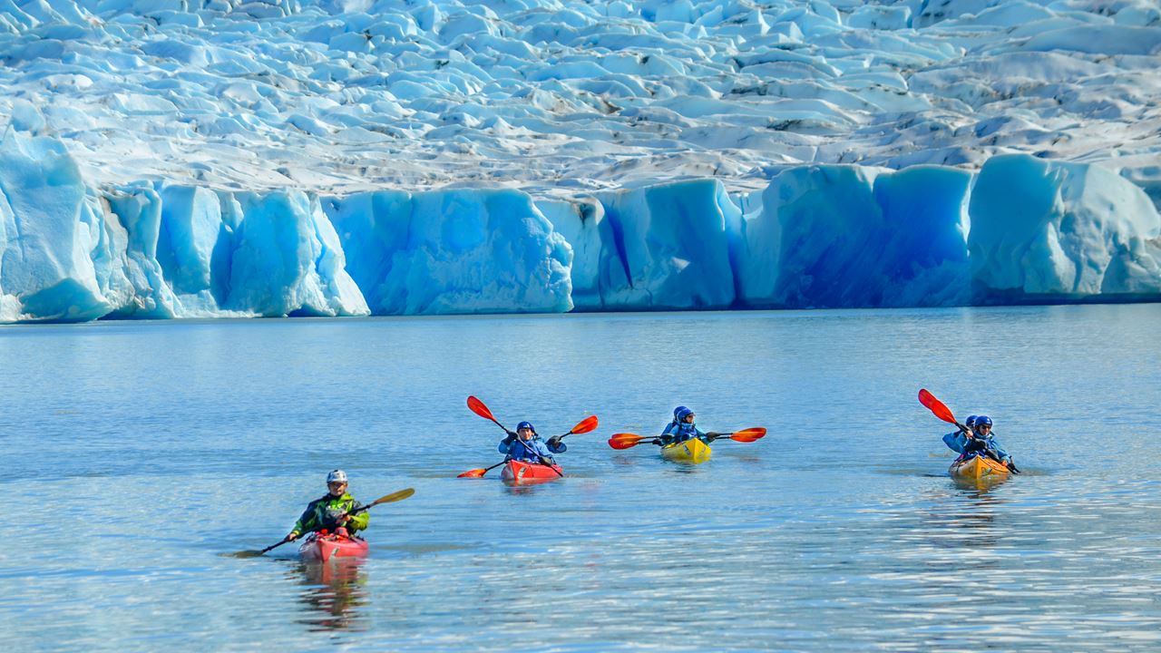 Ice Kayak Grey Glacier