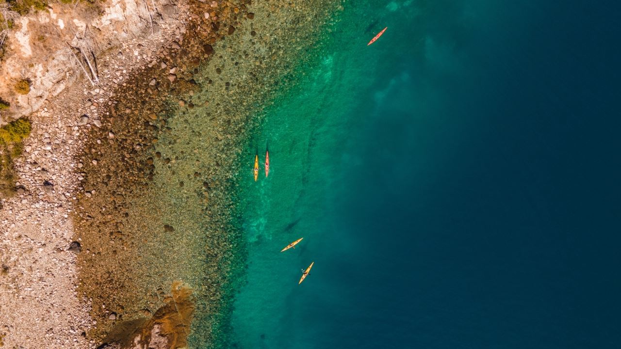Kayak En La Isla Huemul