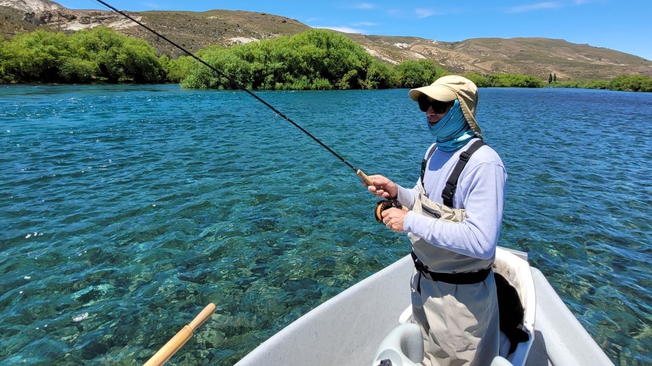 Pesca Con Mosca En El Rio Limay