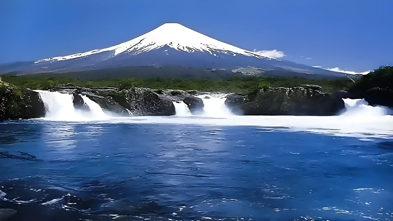 Emerald Route, Petrohué Falls, And Todos Los Santos Lake
