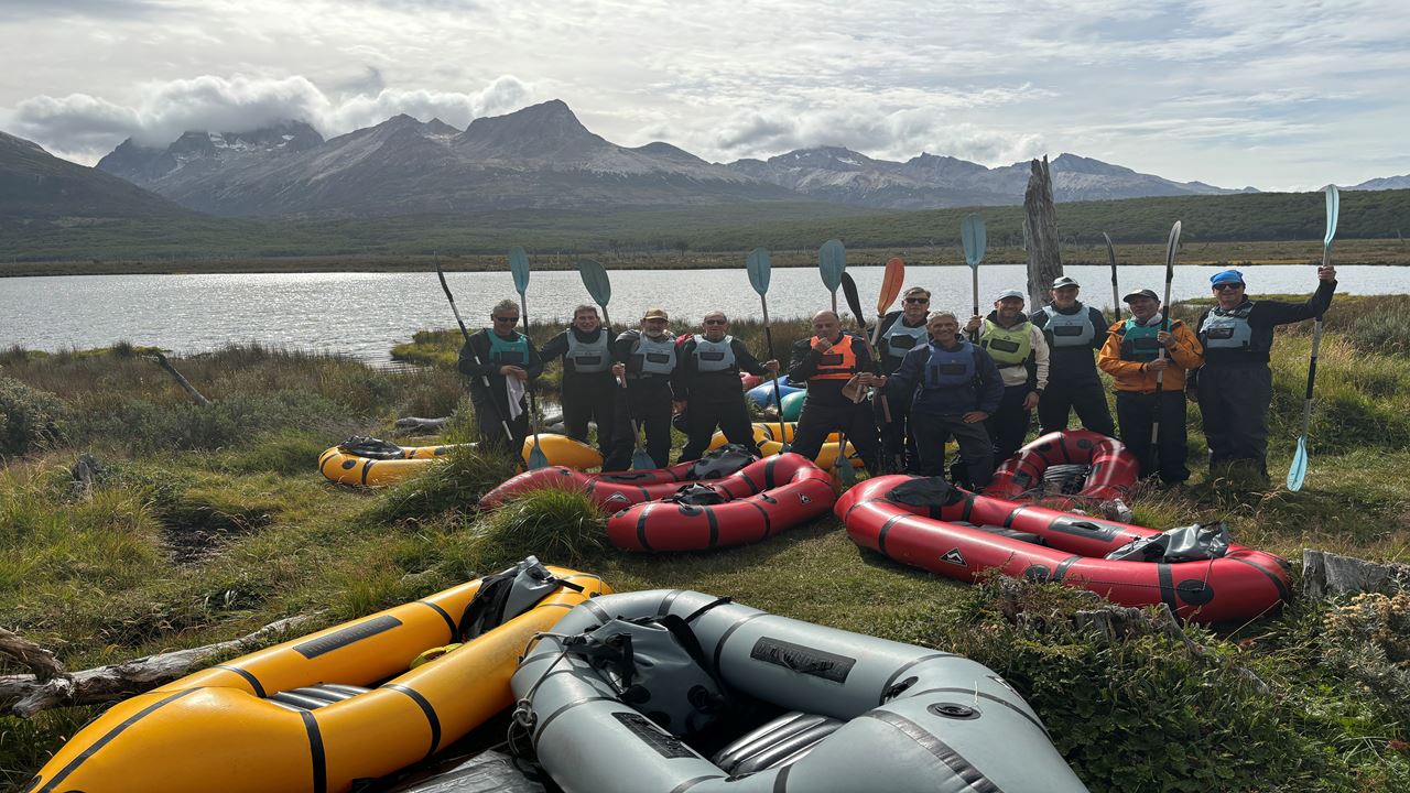 Packrafting Im Olivia River
