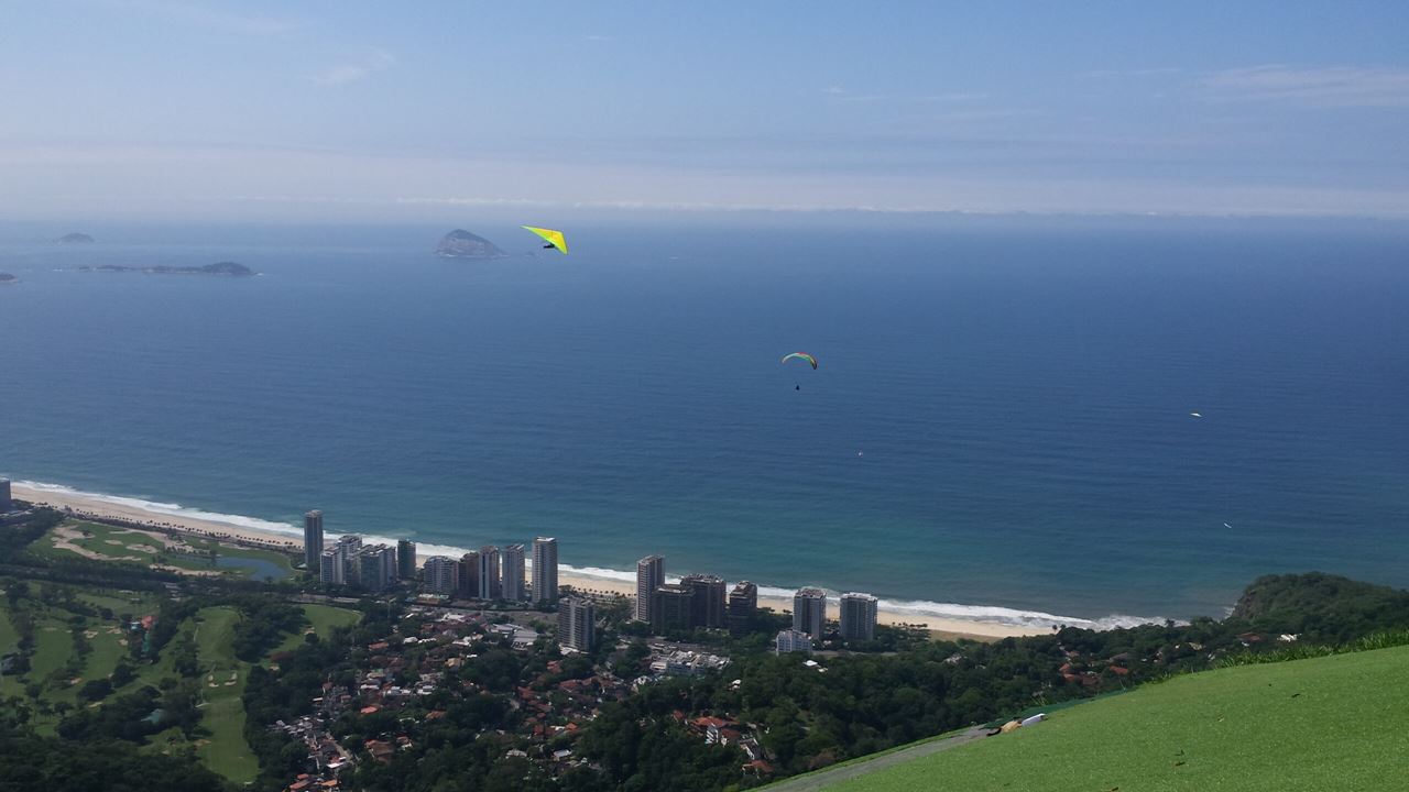Vuelo En Ala Delta Por Rio
